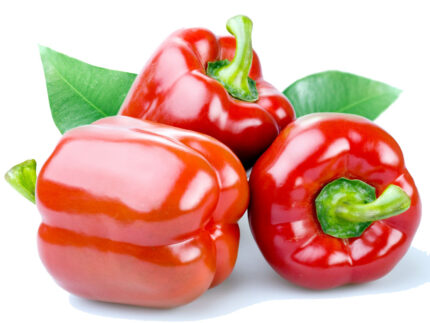 Fresh Red Bell Pepper – Full Box
